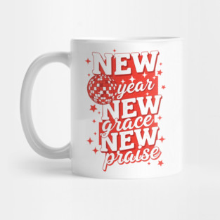 New Year, New Vibes Disco Tee Mug