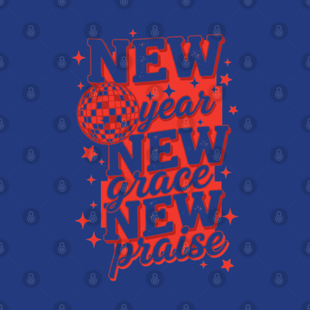 New Year, New Vibes Disco Tee by enrynz