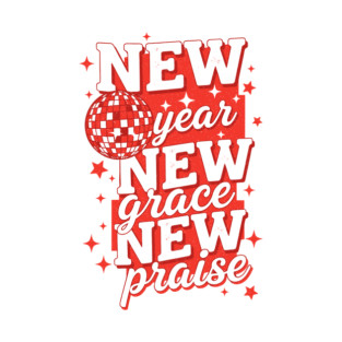 New Year, New Vibes Disco Tee T-Shirt