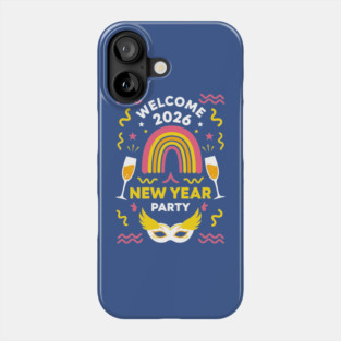 Vibrant New Year Party Phone Case