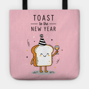 Toast to the New Year Tote