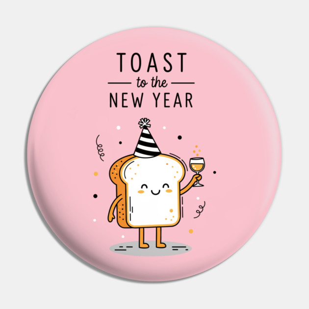 Toast to the New Year Pin by enrynz
