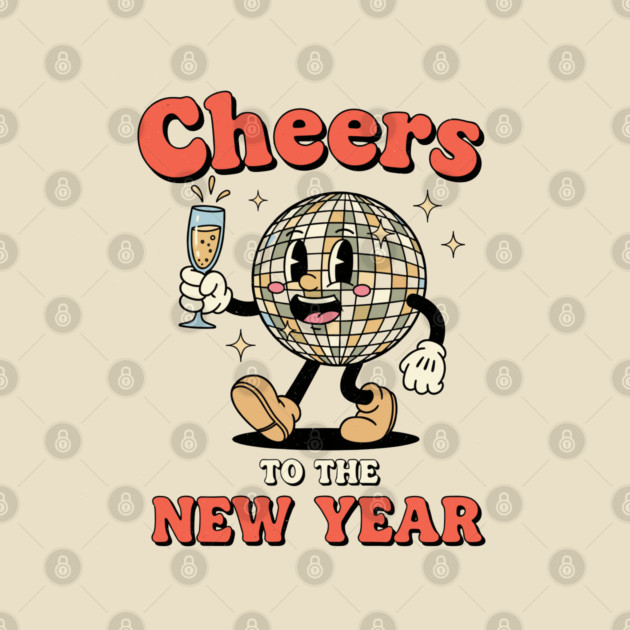 Cheers to the New Year Disco Ball by enrynz