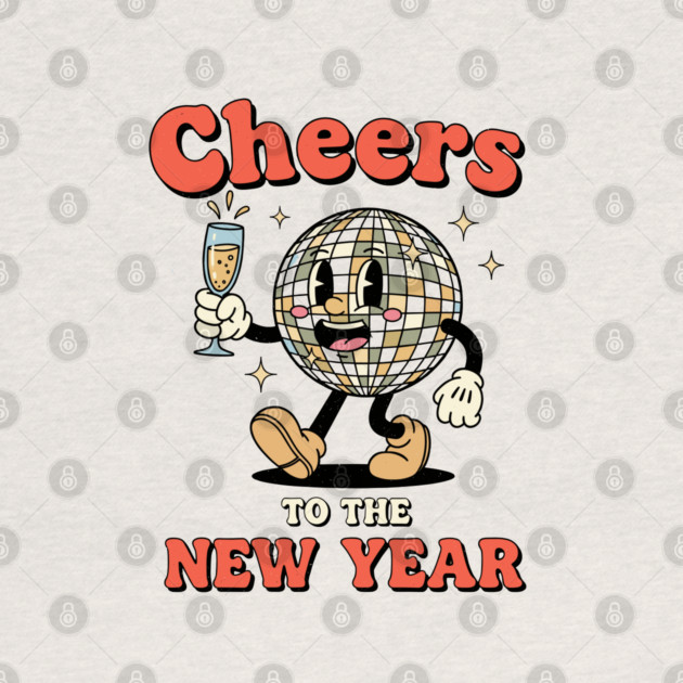 Cheers to the New Year Disco Ball by enrynz