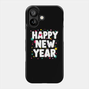 Happy New Year Celebration Phone Case