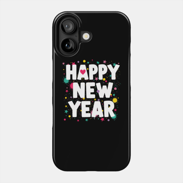 Happy New Year Celebration Phone Case by enrynz