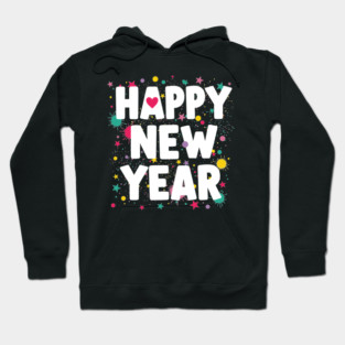 Happy New Year Celebration Hoodie