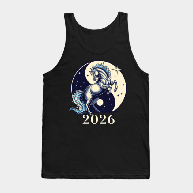 2026 Lunar Horse Magic Tank Top by enrynz