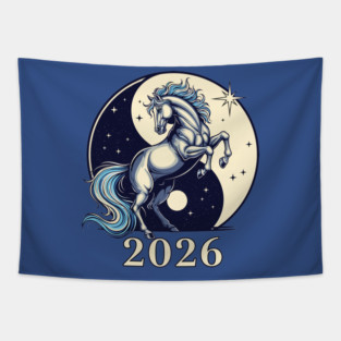 2026 Lunar Horse Magic Tapestry
