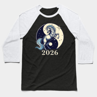 2026 Lunar Horse Magic Baseball T-Shirt