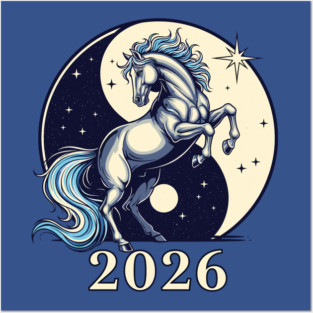 2026 Lunar Horse Magic Posters and Art