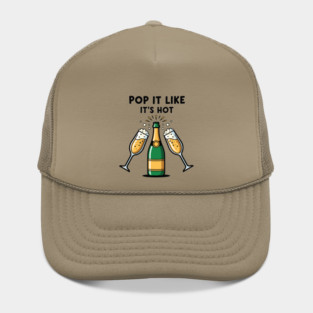 Pop It Like It's Hot Champagne Hat