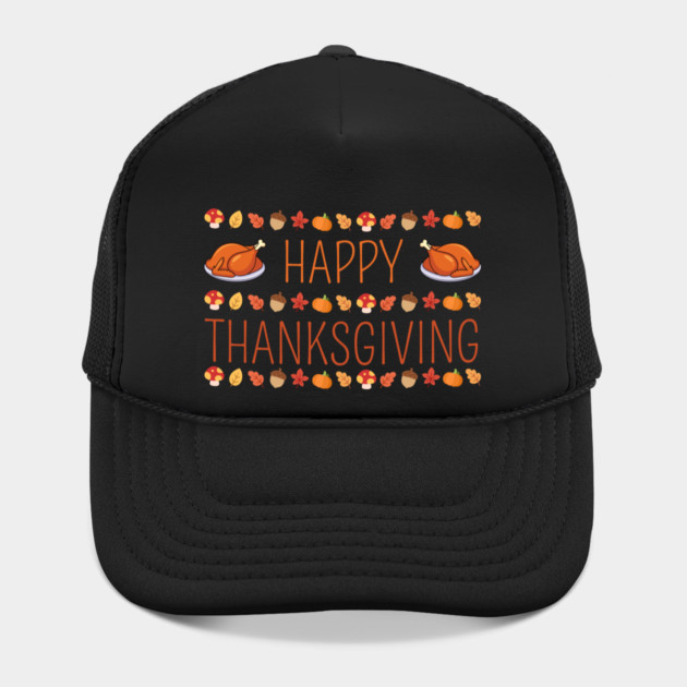 Happy Thanksgiving Fall Feast by Creatifly Graphic Tees