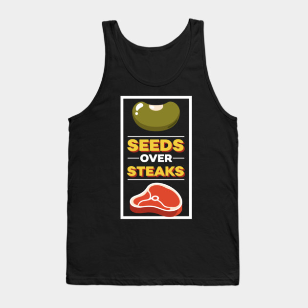 Seeds Over Steak Tank Top by enrynz