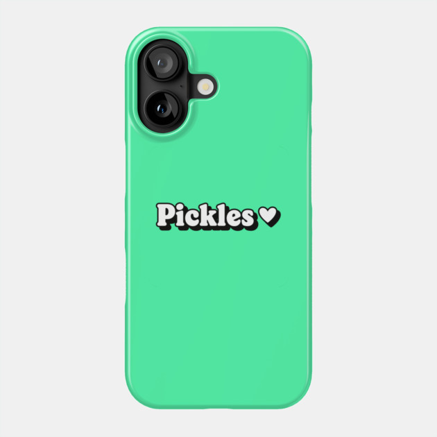 Pickle Lover Phone Case by enrynz