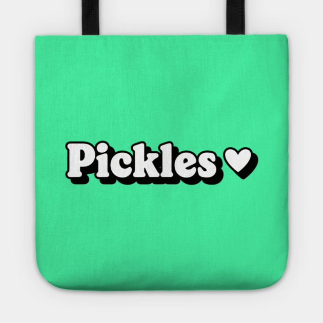 Pickle Lover Tote by enrynz