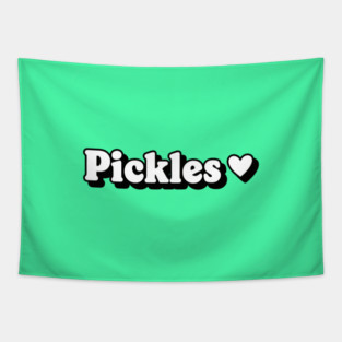 Pickle Lover Tapestry