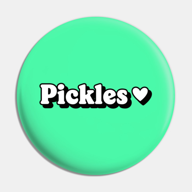 Pickle Lover Pin by enrynz