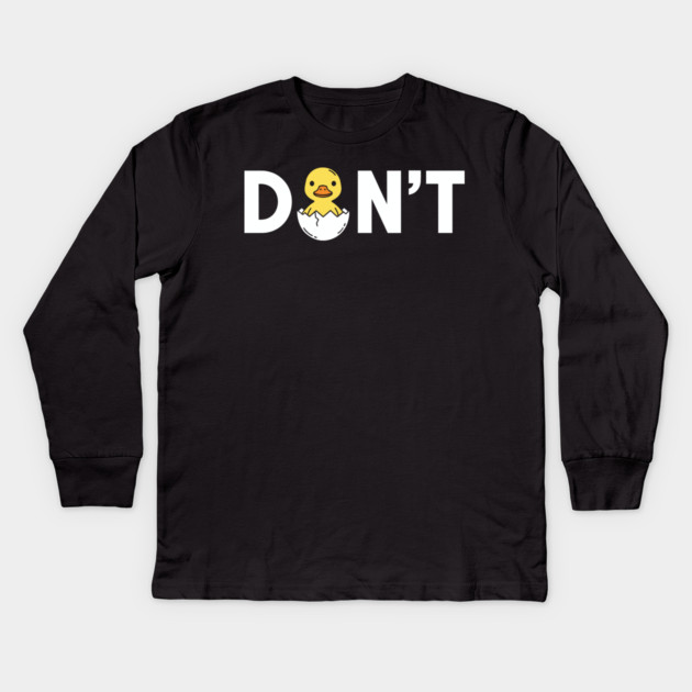 Don't Kids Long Sleeve T-Shirt by enrynz