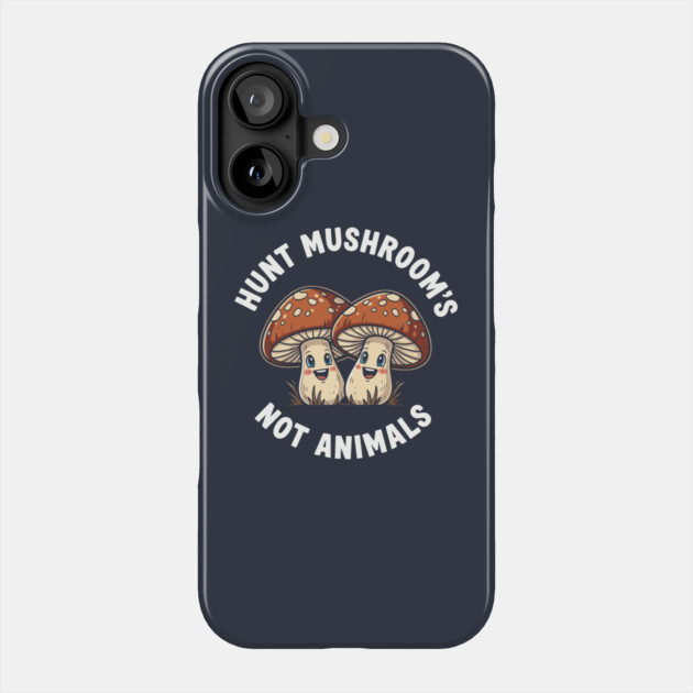 Funny Mushroom Hunting Phone Case by enrynz