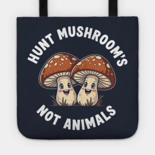 Funny Mushroom Hunting Tote