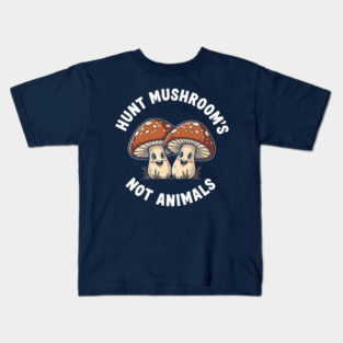 Funny Mushroom Hunting Kids T-Shirt