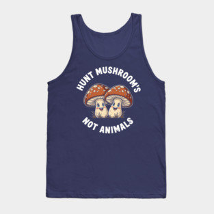 Funny Mushroom Hunting Tank Top