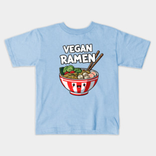 Vegan Ramen Lovers Kids T-Shirt