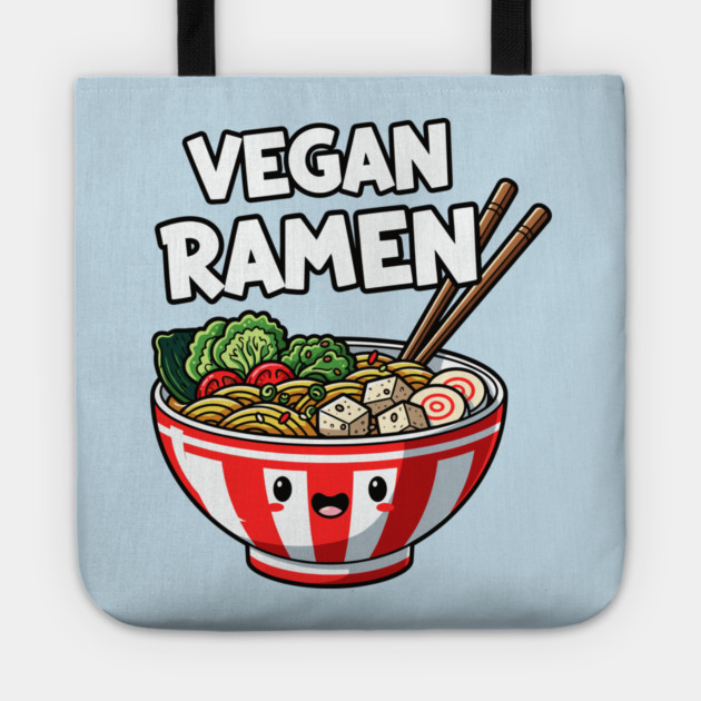 Vegan Ramen Lovers Tote by enrynz