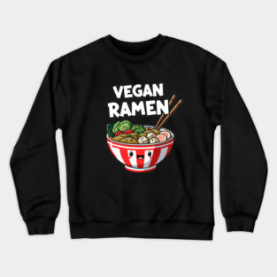 Vegan Ramen Lovers Crewneck Sweatshirt