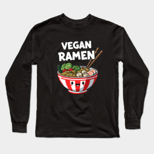 Vegan Ramen Lovers Long Sleeve T-Shirt