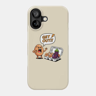 Eggplant Intruder Phone Case