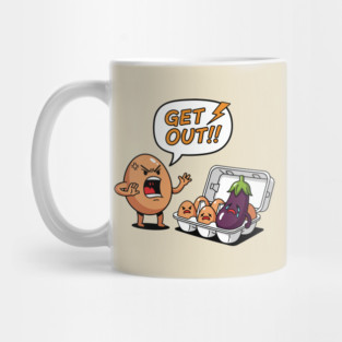 Eggplant Intruder Mug