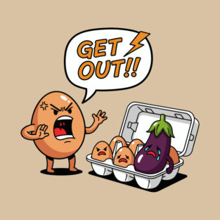 Eggplant Intruder T-Shirt