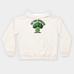 Eat Your Veggies Kids Hoodie
