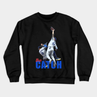 Retro The Catch Los Angeles Champs Baseball Andy Pages- Kike Hernandez Dodgers Crewneck Sweatshirt
