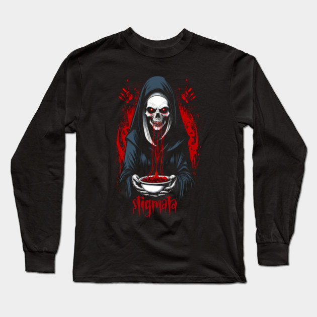 STIGMATA Long Sleeve T-Shirt by artslaves