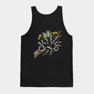 California Kingsnake with Desert Blooms Tank Top