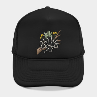 California Kingsnake with Desert Blooms Hat