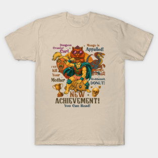 Dungeon Crawler Carl Retro Bookish T-Shirt