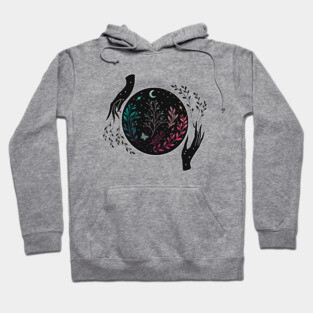 Full Moon Garden Hoodie