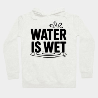 Water is Wet Hoodie
