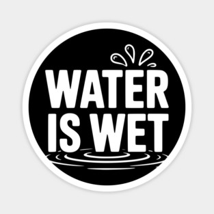 Water is Wet Magnet