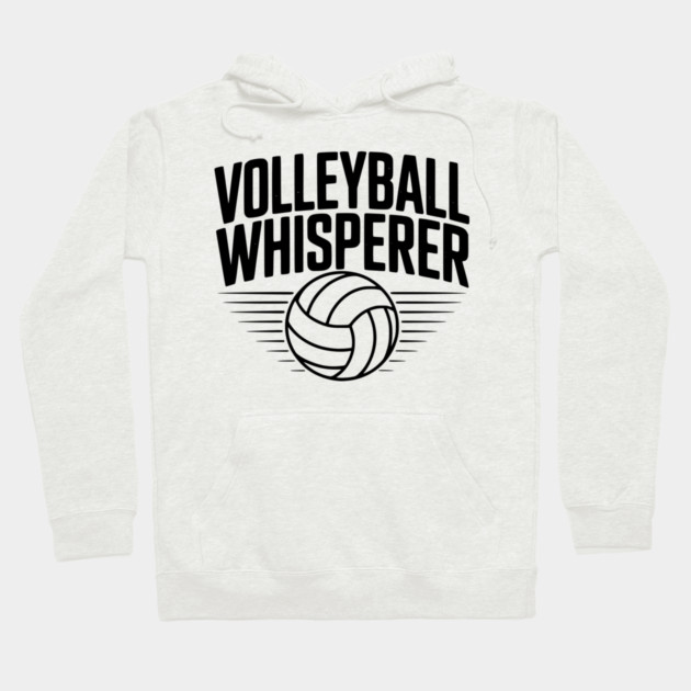 Volleyball Whisperer Hoodie by Frank Ring