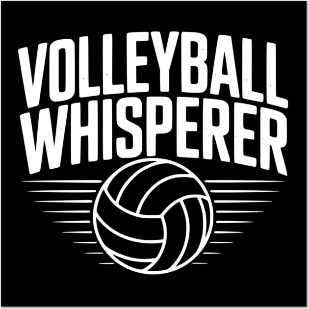 Volleyball Whisperer Wall Art by Frank Ring