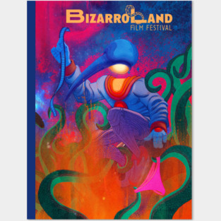2025 BizarroLand Film Festival poster by Carl Yonder Posters and Art