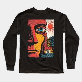 Solar Soul | Folk Art Sun Connection Long Sleeve T-Shirt