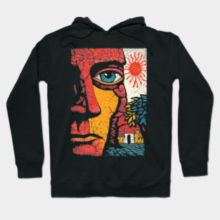Solar Soul | Folk Art Sun Connection Hoodie