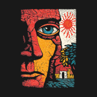 Solar Soul | Folk Art Sun Connection T-Shirt