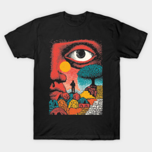 Vision Quest | Psychedelic Third Eye Art T-Shirt